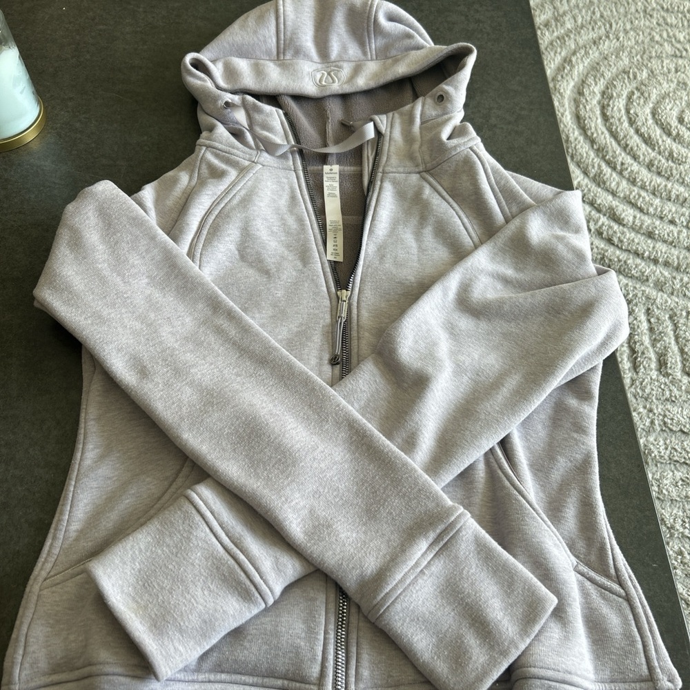 lululemon athletica Gray Hoodie Jacket